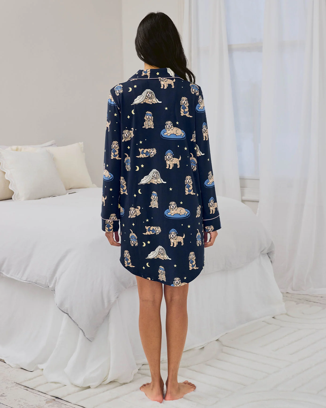 Cockapoo Snooze Print Nightshirt - Image 5