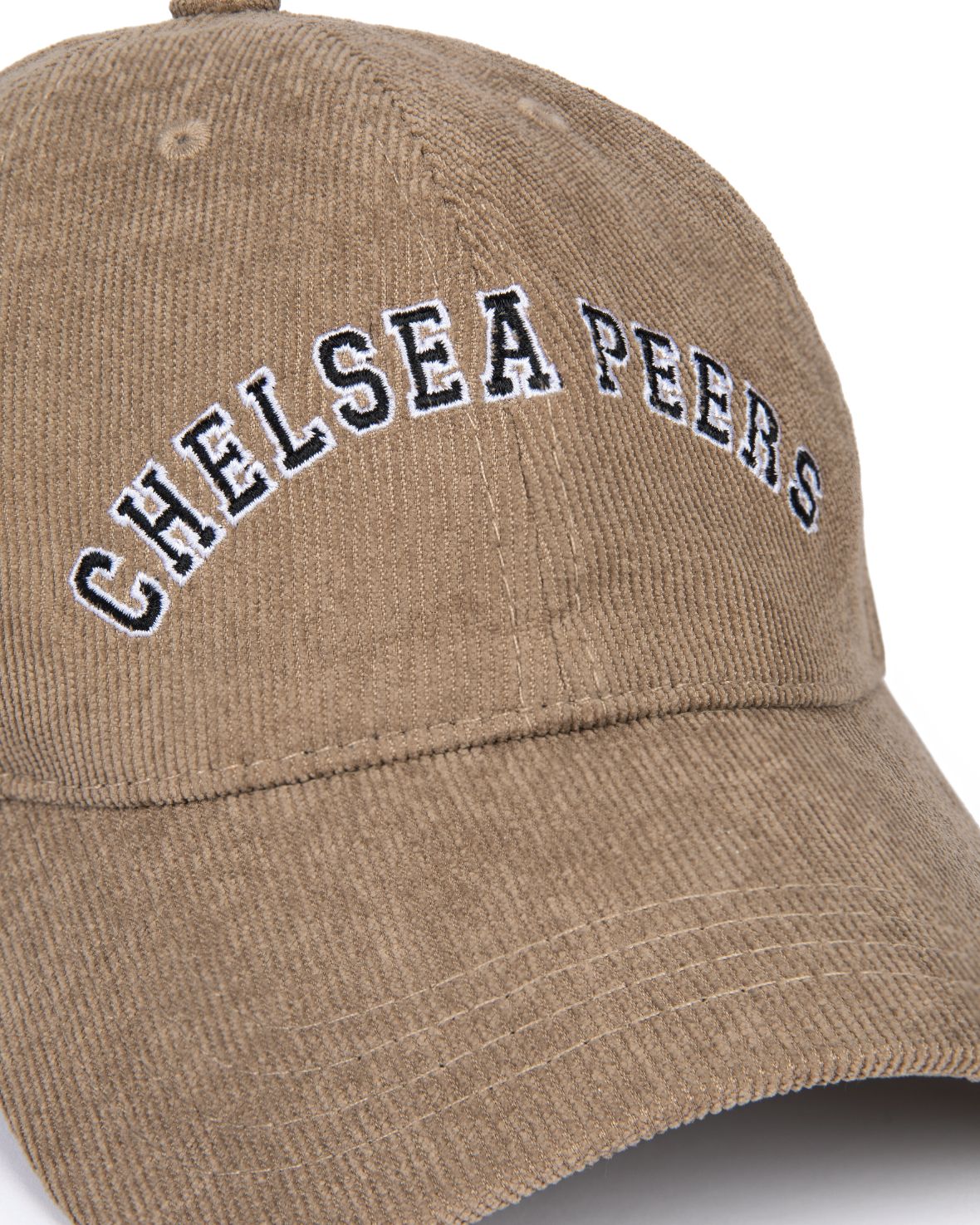 Corduroy Embroidered Logo Baseball Cap - Image 5