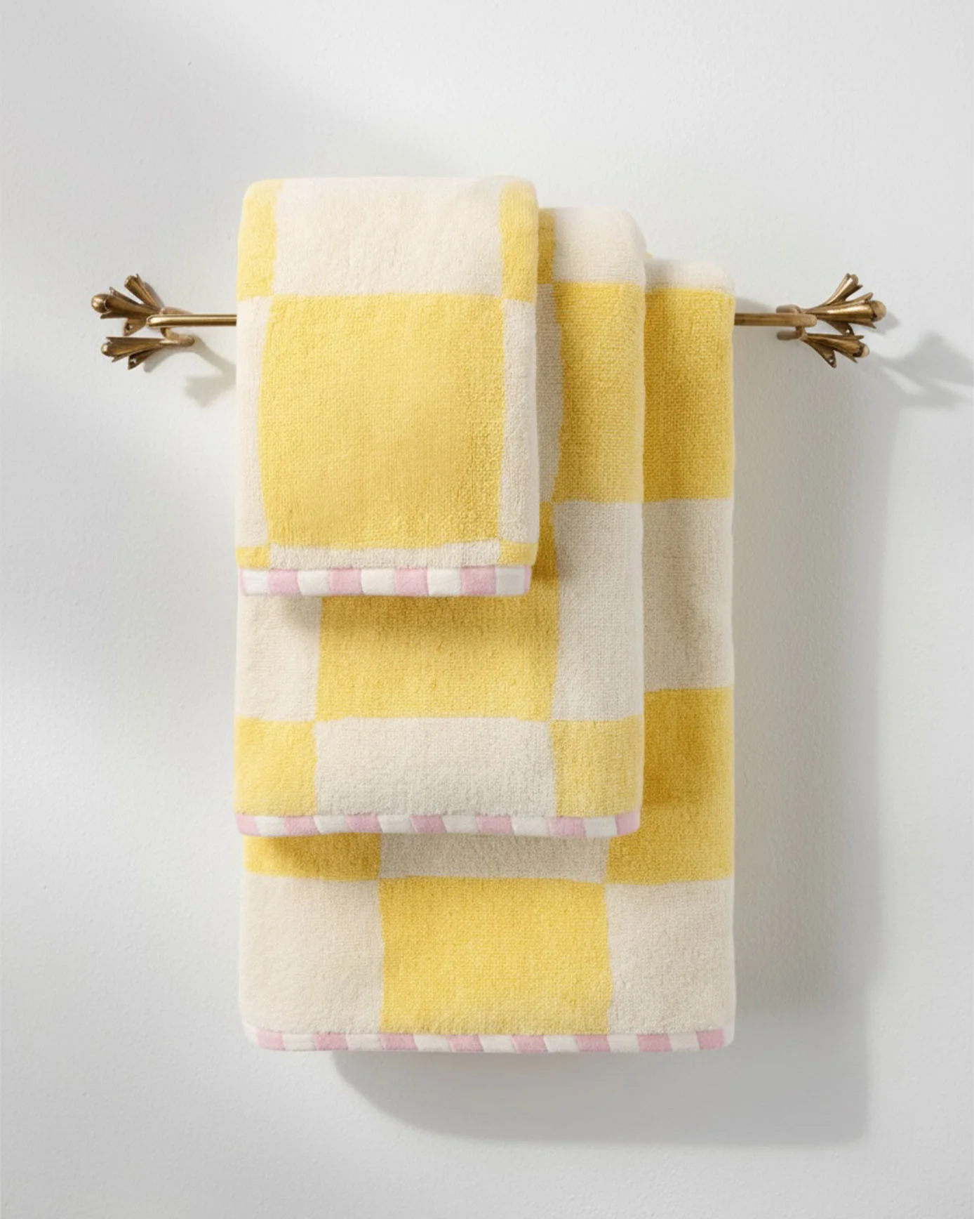 Cotton Checkerboard Towel