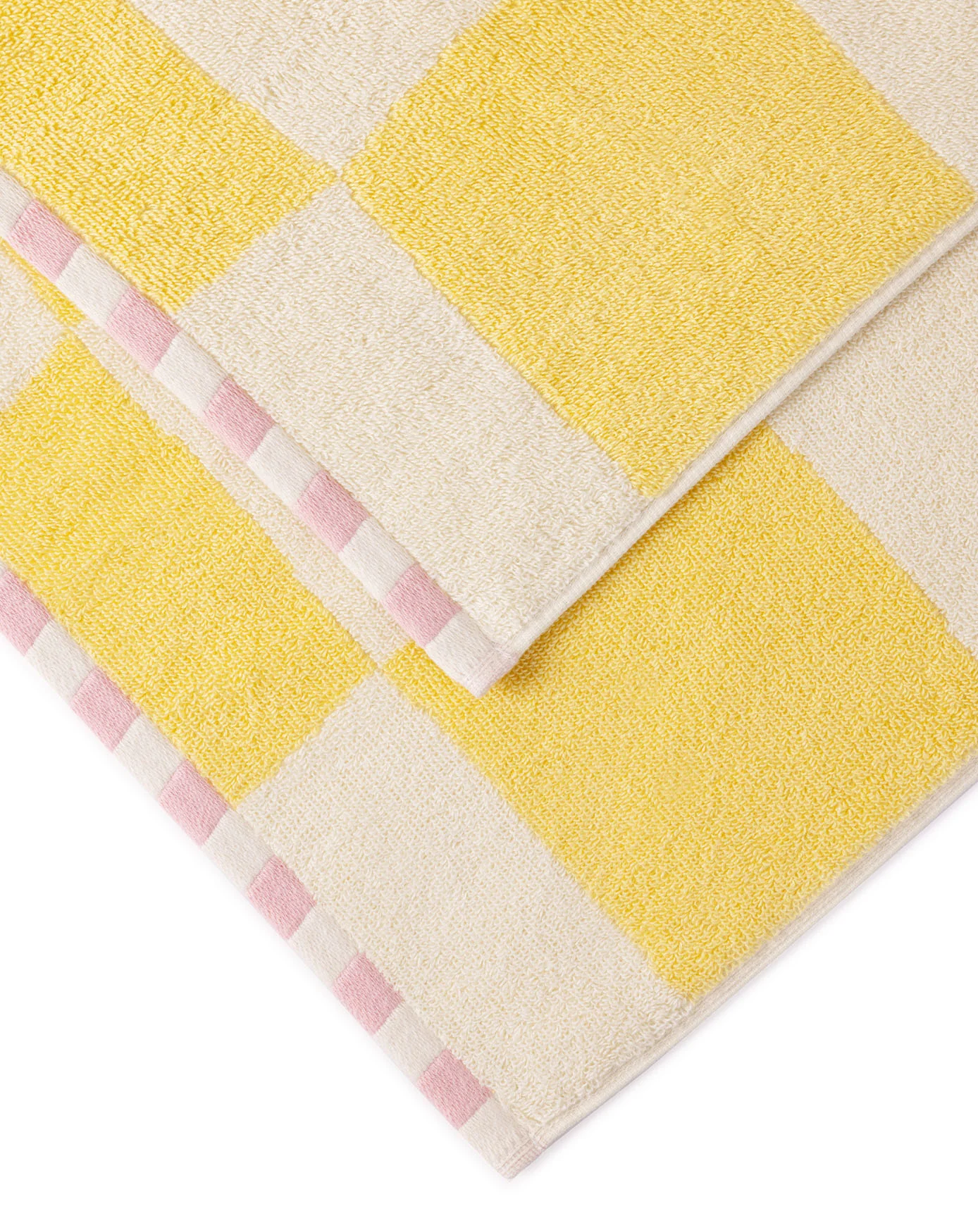 Cotton Checkerboard Towel - Image 3