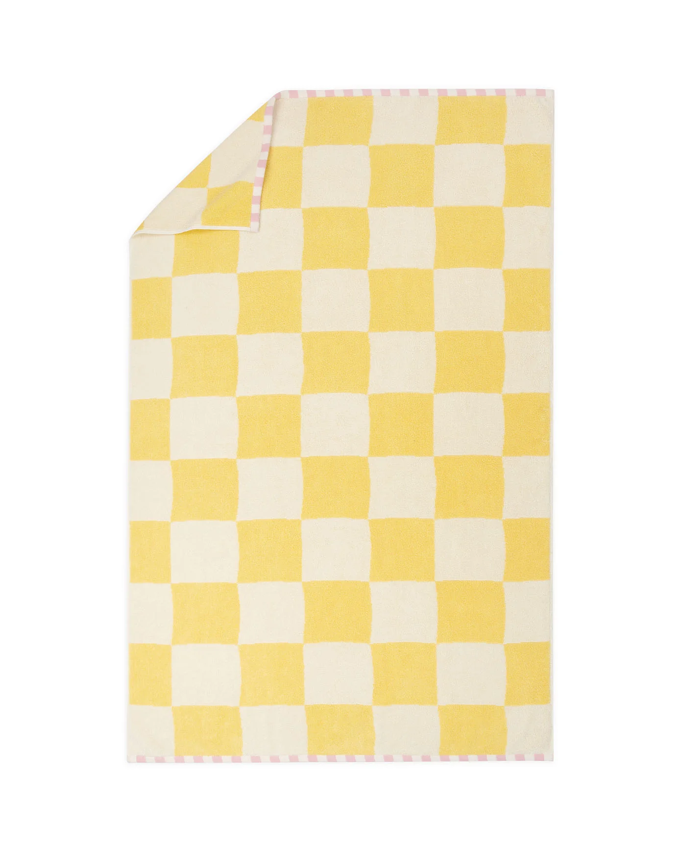 Cotton Checkerboard Towel - Image 6