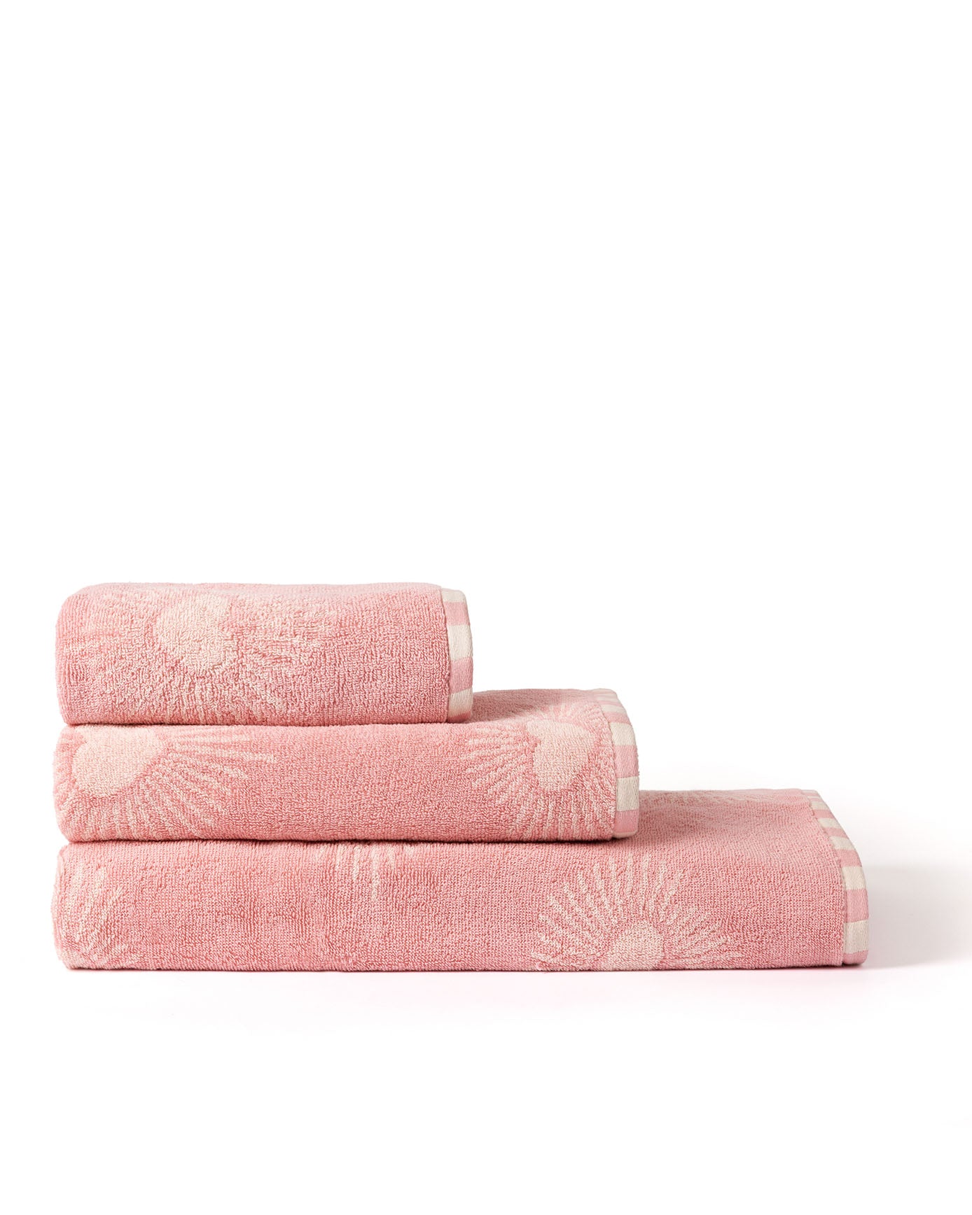 Cotton Radiant Hearts Print Towel - Image 2