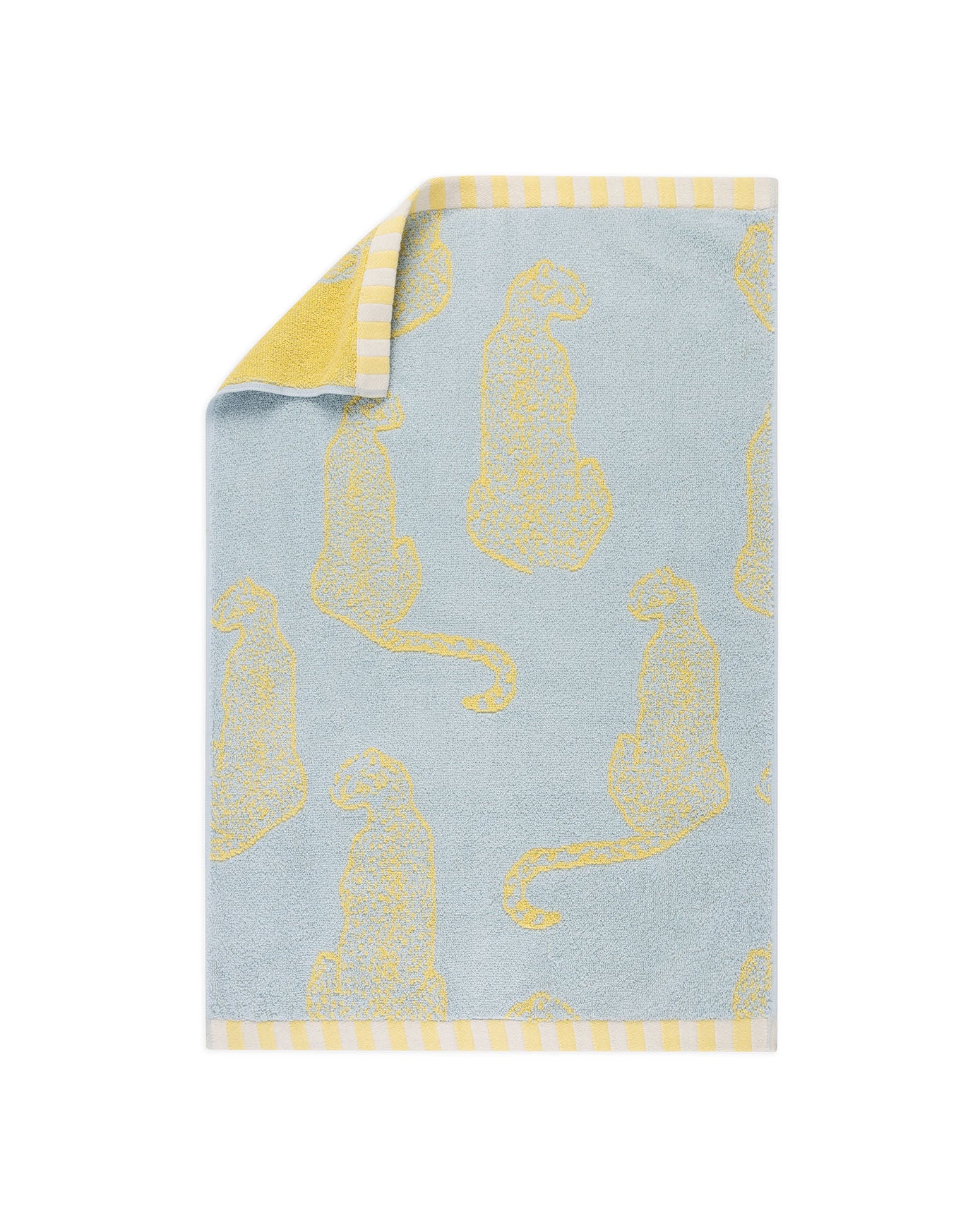 Cotton Resting Leopard Print Towel - Image 4