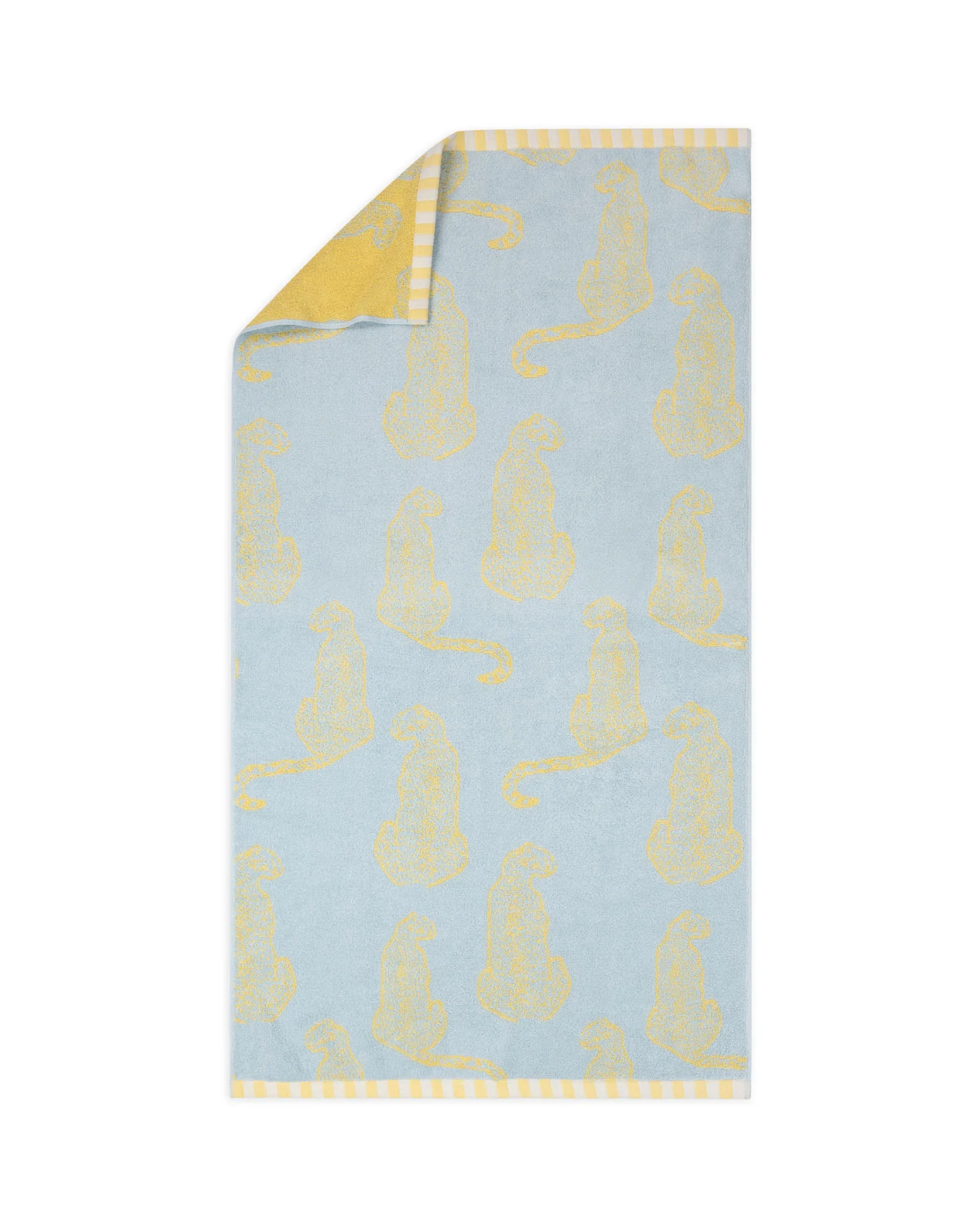 Cotton Resting Leopard Print Towel - Image 5