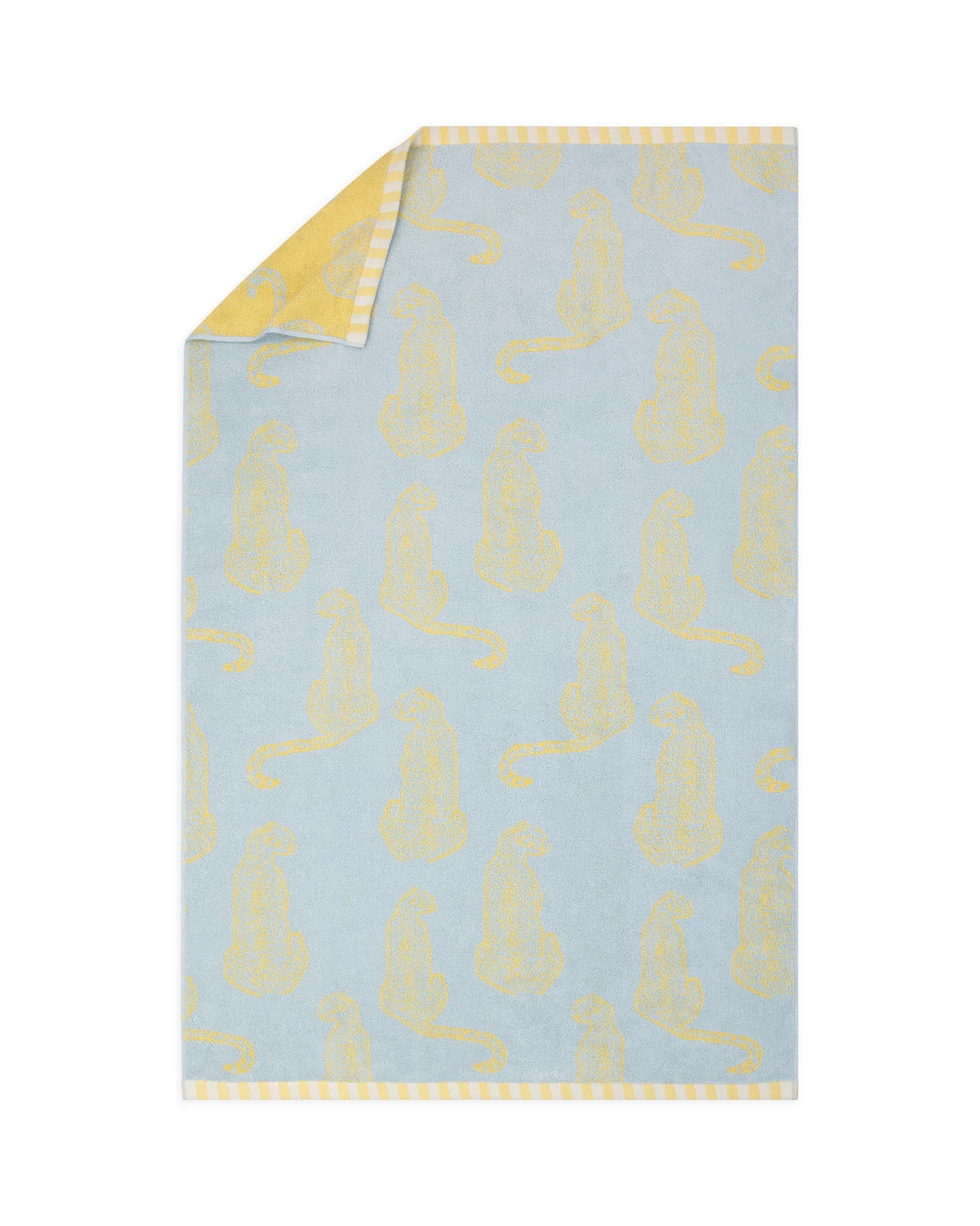 Cotton Resting Leopard Print Towel - Image 6