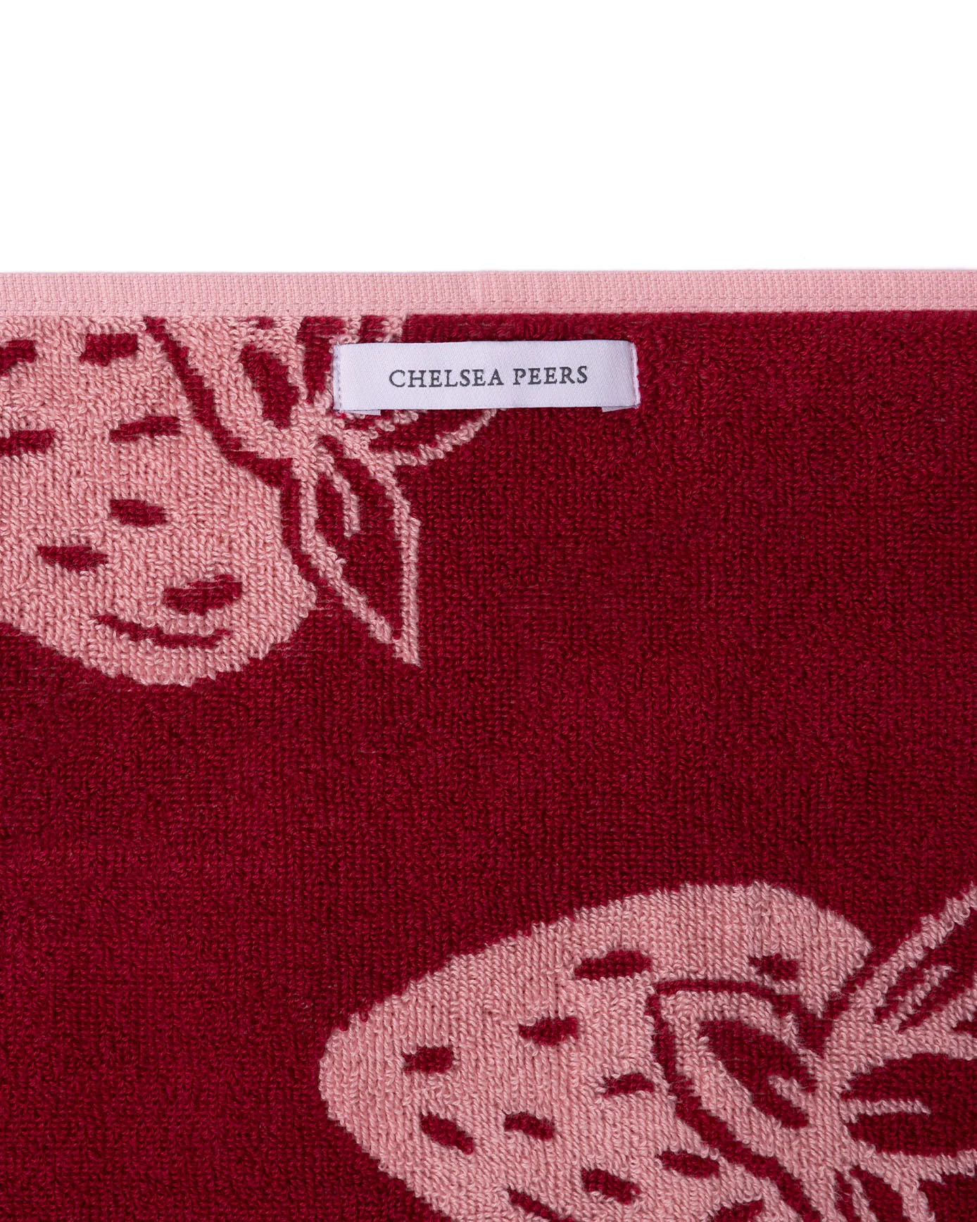 Cotton Strawberry Fields Print Towel - Image 7
