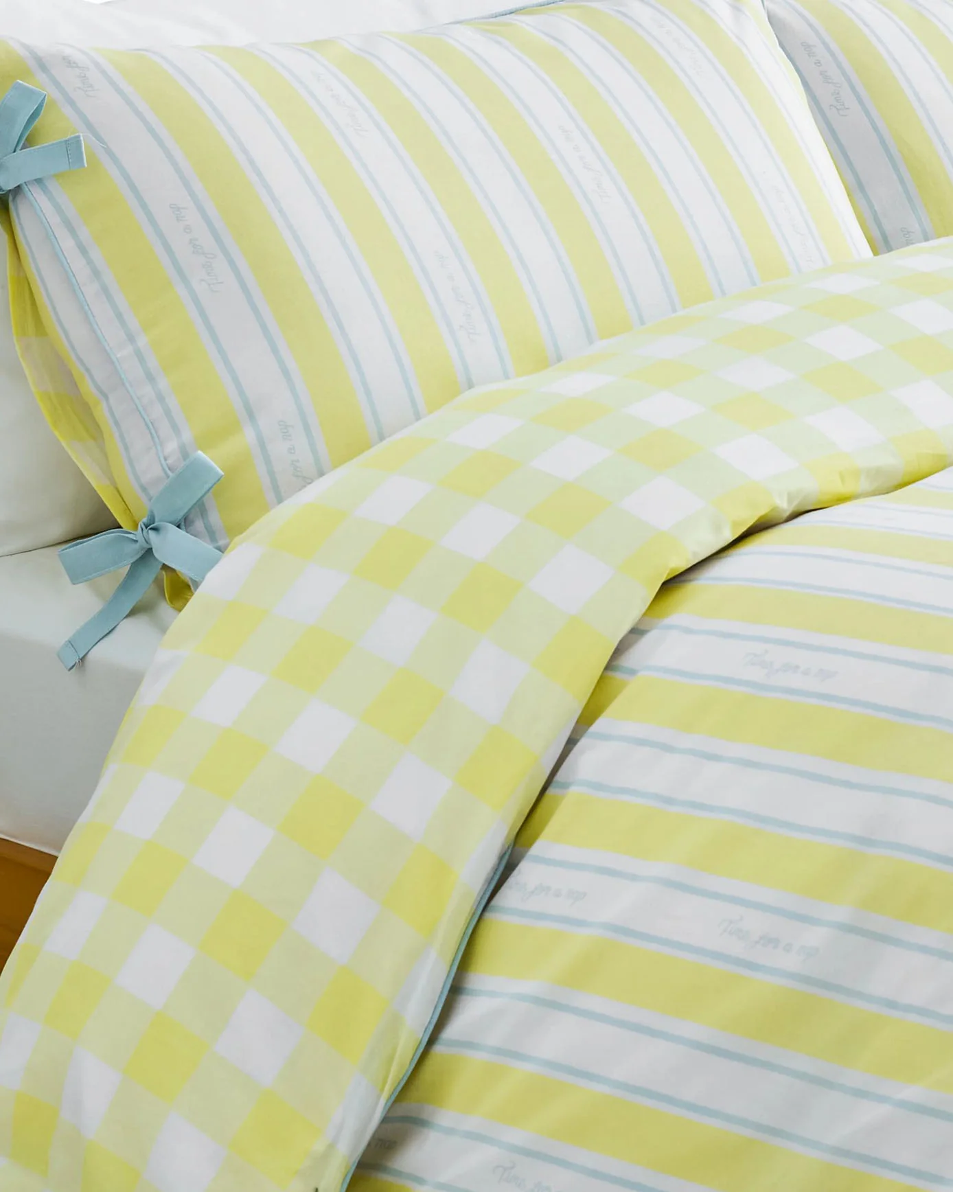 Cotton Time For A Nap Print Reversible Bedding Set - Image 2