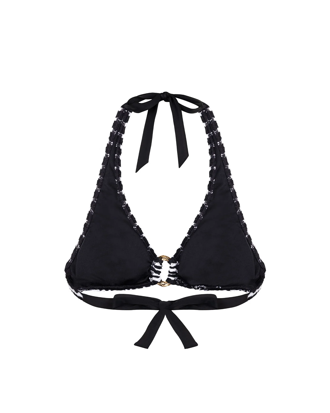 Crochet Halterneck Bikini Top - Image 6