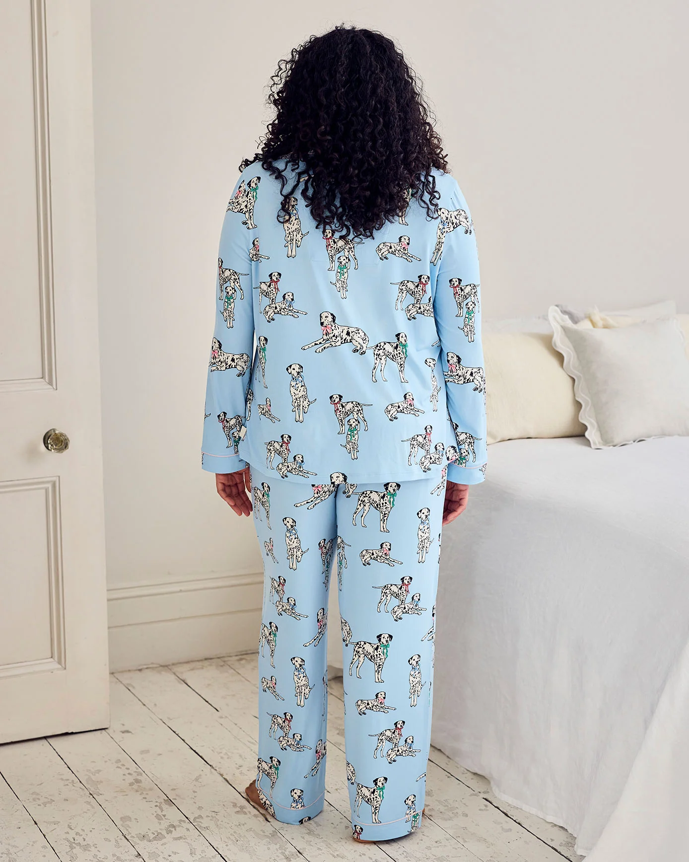 Dalmatian Dogs Print Long Pyjama Set - Image 7