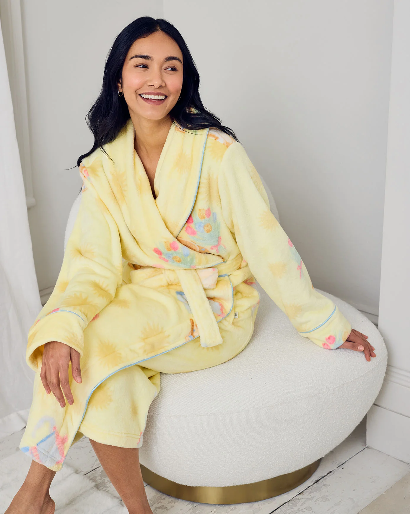 Fleece Slow Mornings Dressing Gown - Image 3