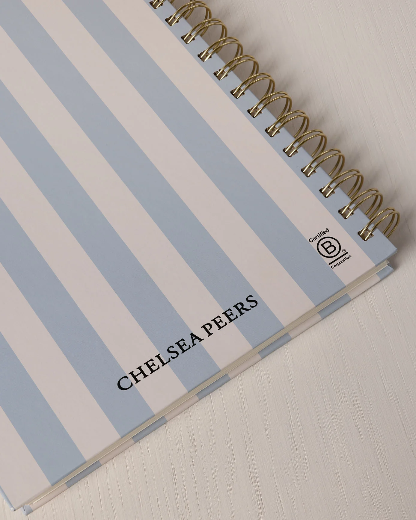 Deli Stripe Print Hardback Spiral Recipe Journal - Image 3