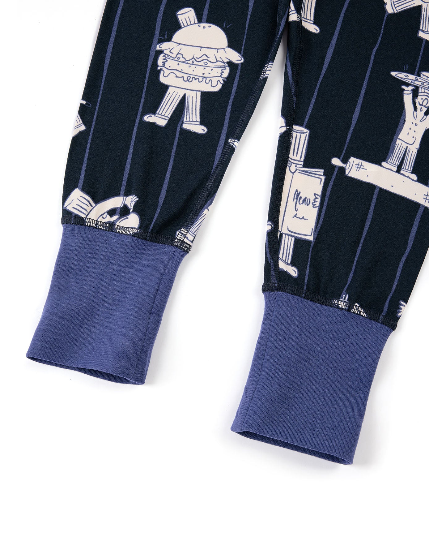 Kids Chef Stripe Long Pyjama Set - Image 3
