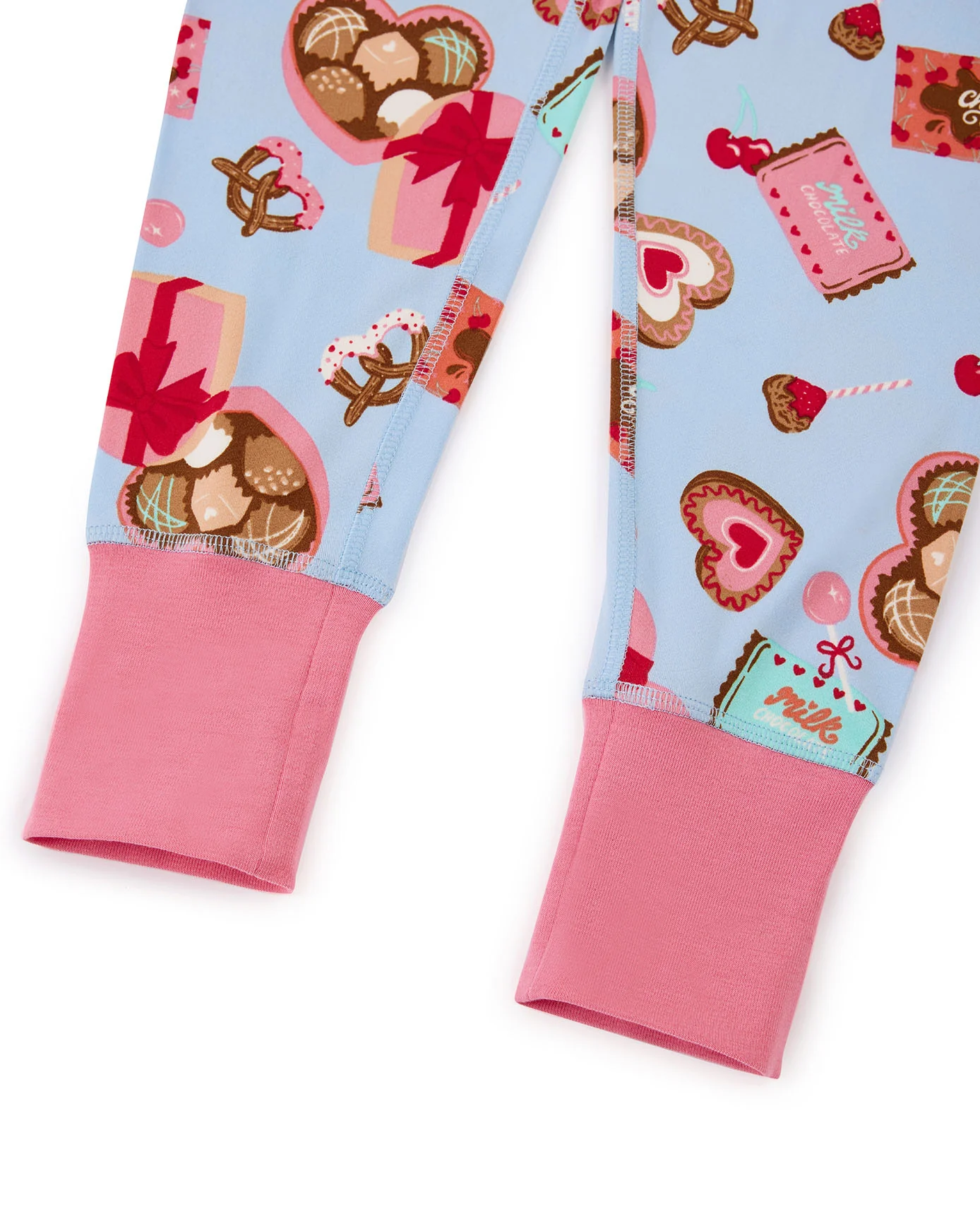 Kids Chocolate Box Print Long Pyjama Set - Image 3