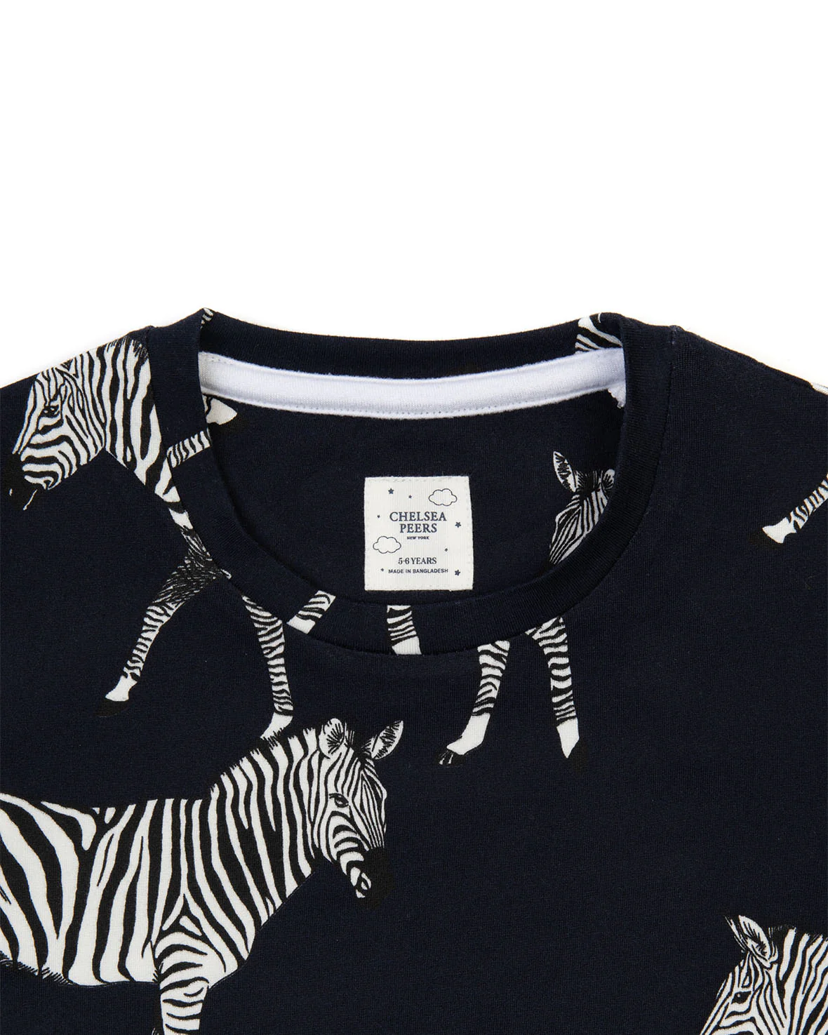 Kids Zebra Print Short Pyjama Set - Image 2
