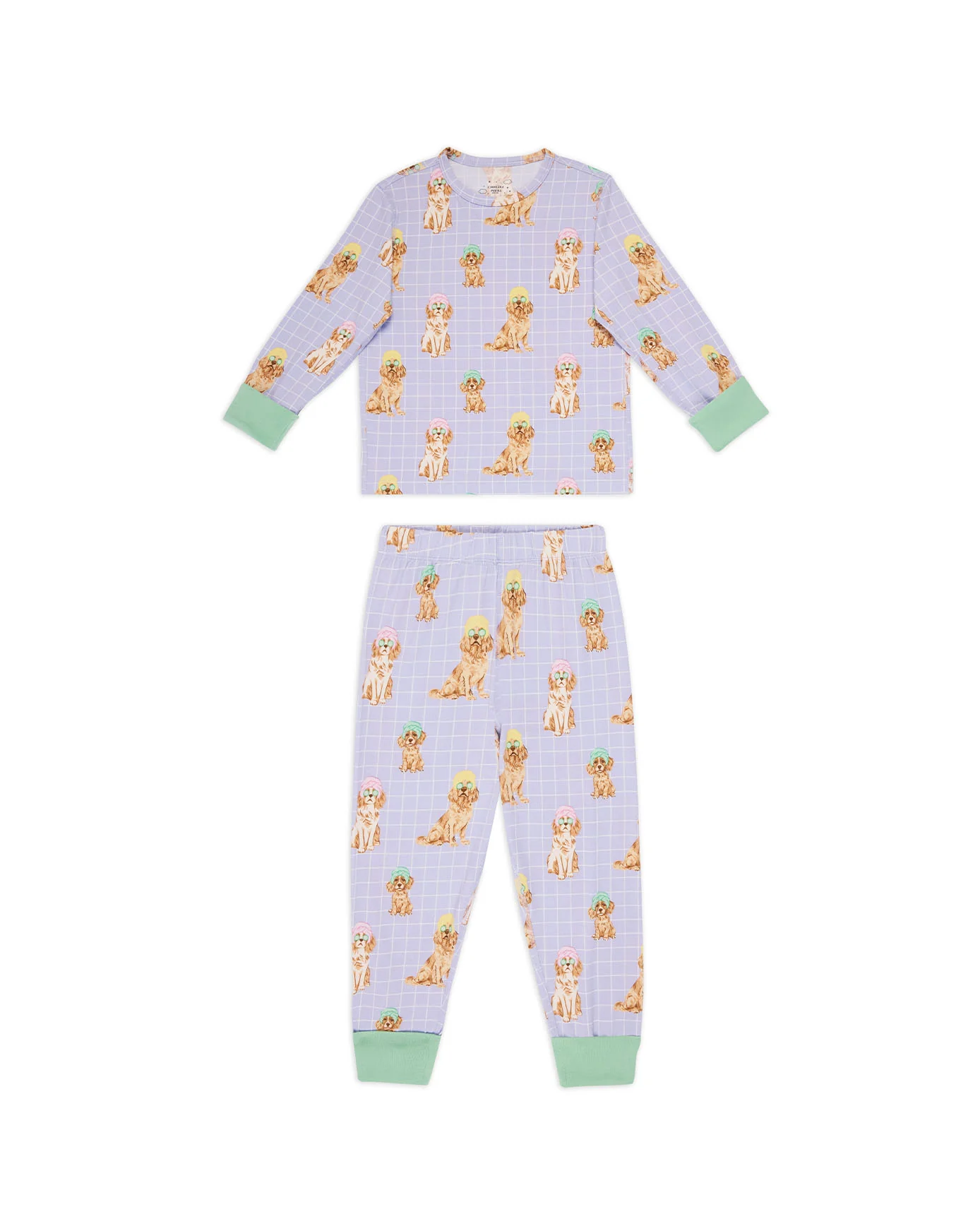 Kids Two Pack Spa Dogs / Dalmatians Long Pyjama Sets - Image 3