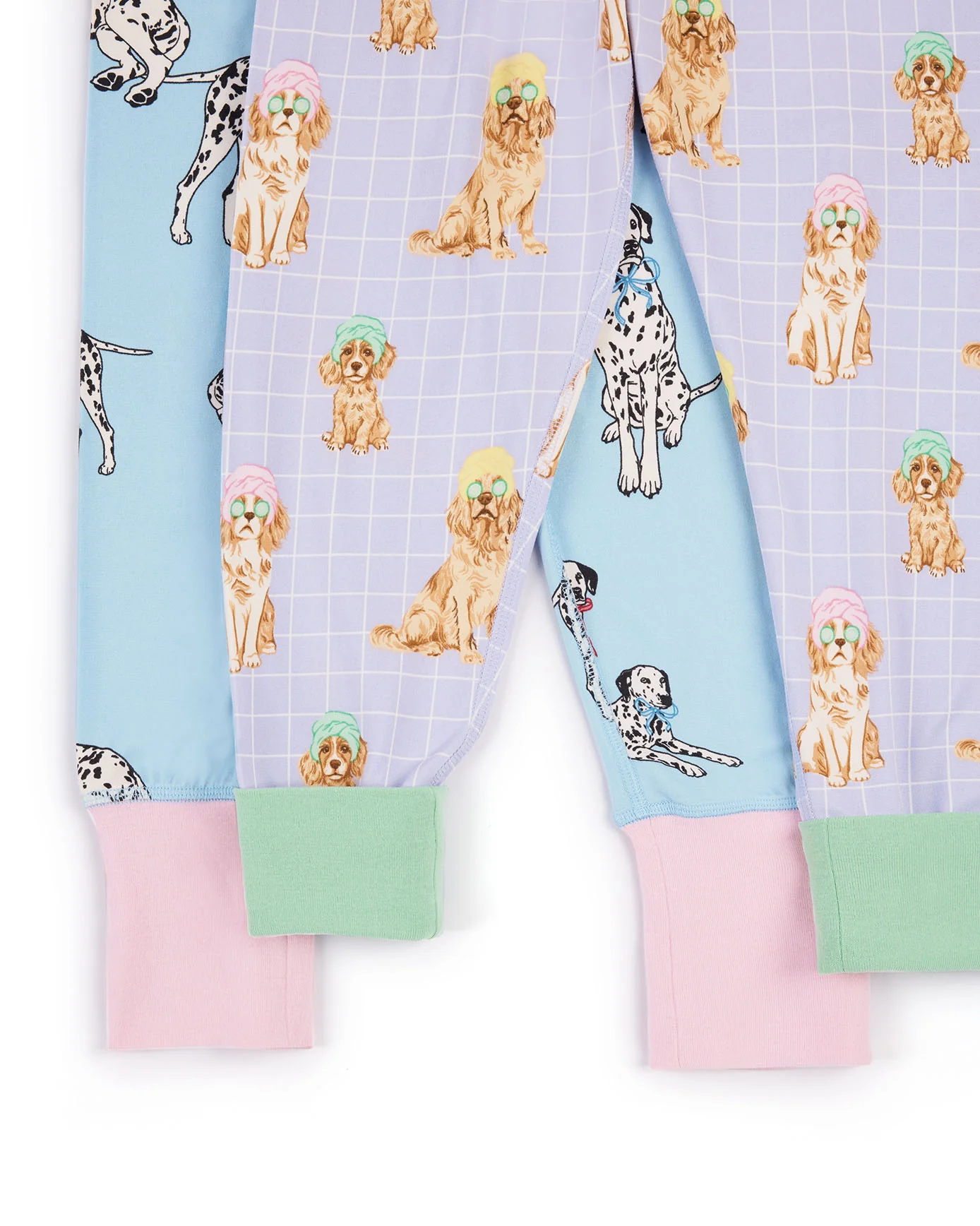 Kids Two Pack Spa Dogs / Dalmatians Long Pyjama Sets - Image 5