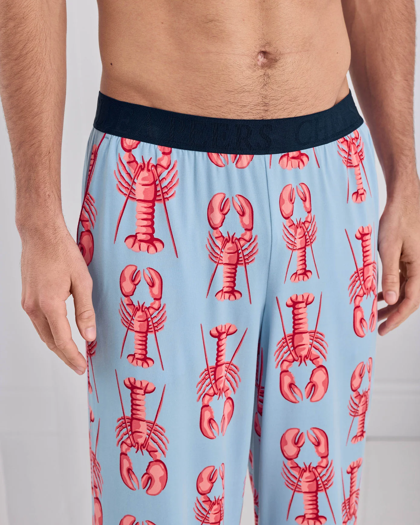 Lobster Print Long Pyjama Bottoms - Image 3