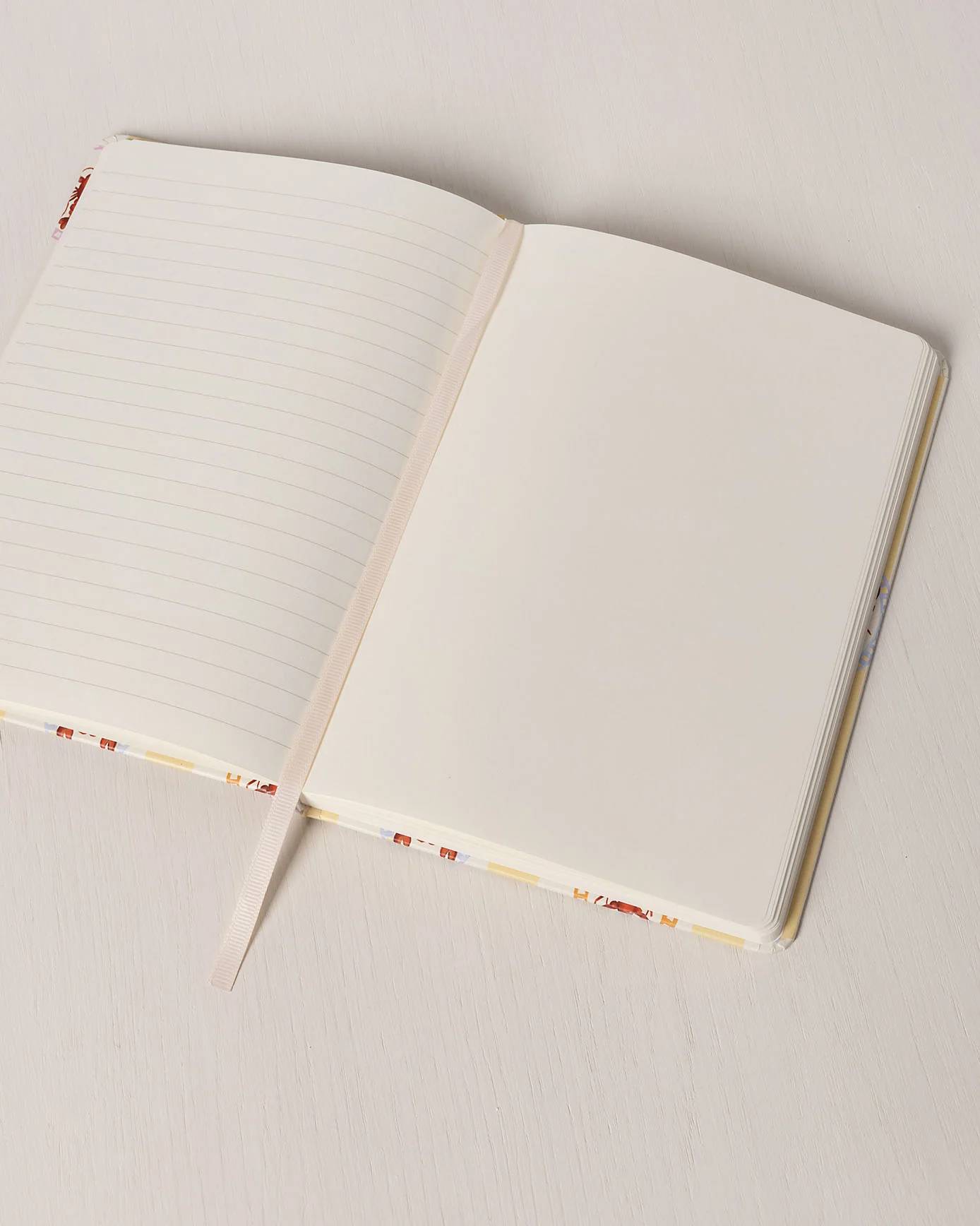 Lobster Stripe Print Hardback Lined Notebook - Image 2