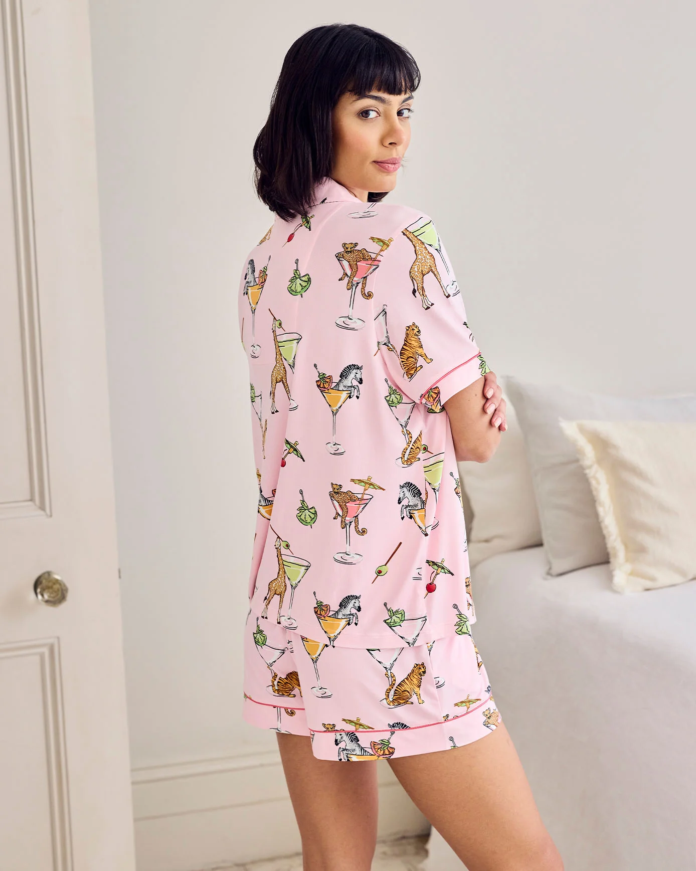 Martini Animals Print Short Pyjama Set - Image 4