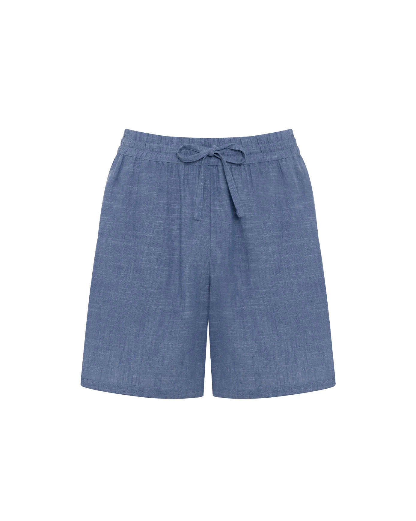 Organic Cotton Chambray Shorts - Image 5