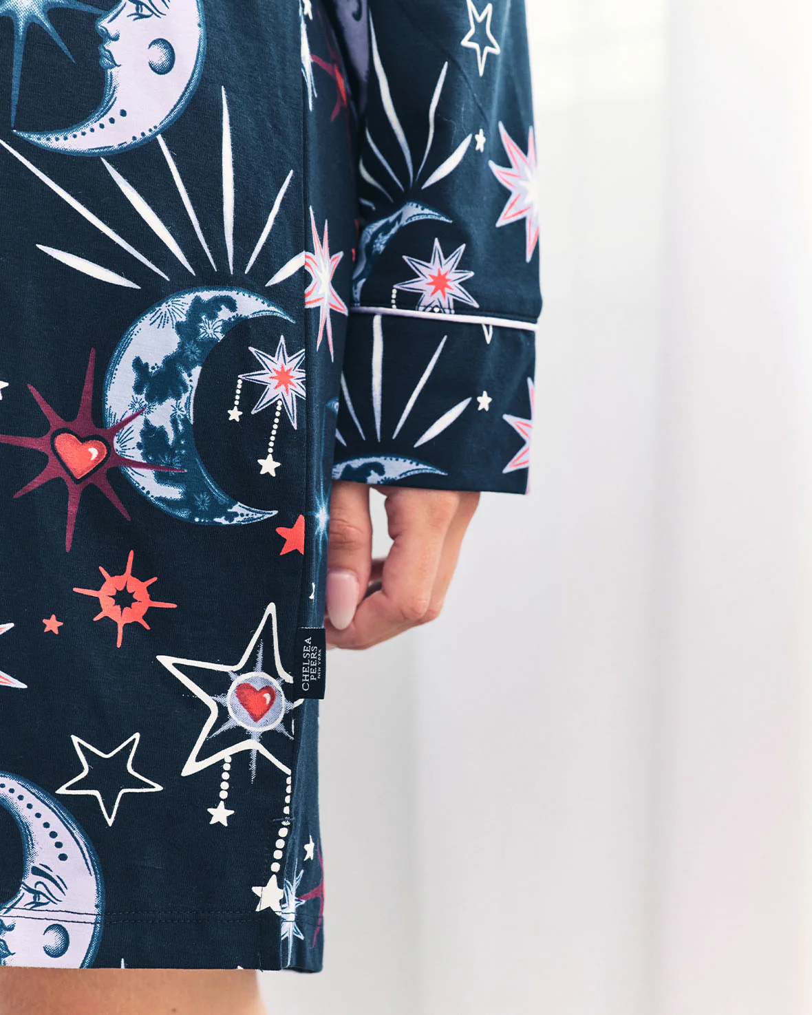 Organic Cotton Mystic Moon Print Nightshirt - Image 5