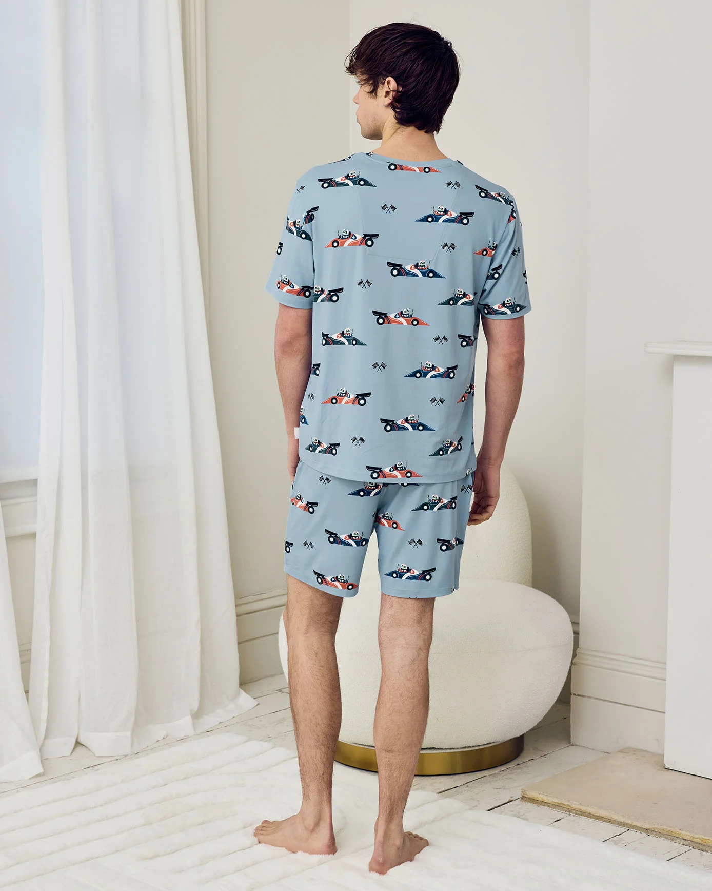 Racing Frogs Print Short Pyjama Set - Image 4