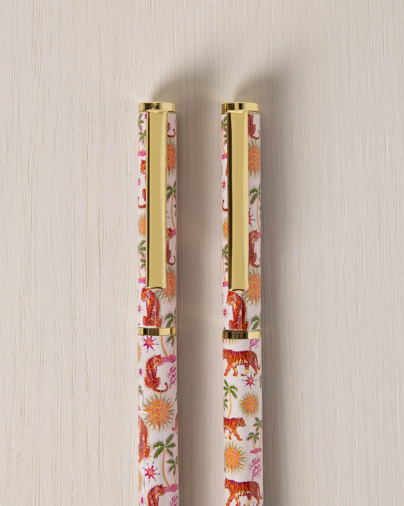 Siesta Tiger Print Two Pack Boxed Pen Set - Image 2