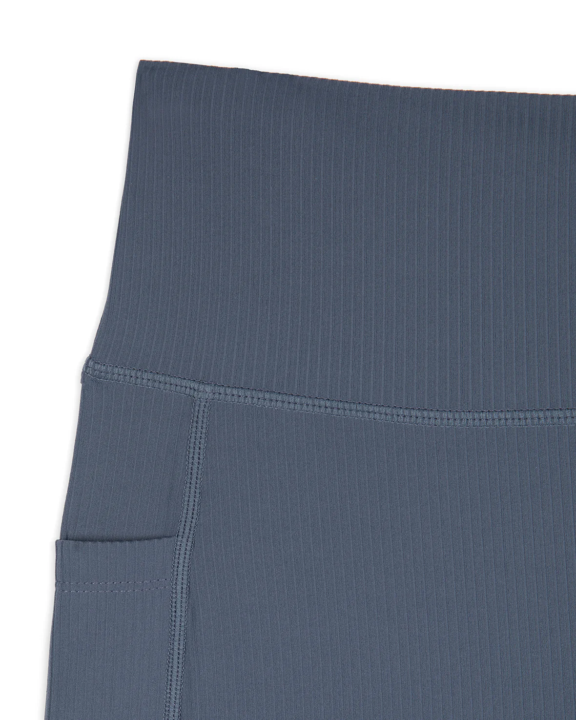 SoftSculpt Rib Flared Leggings - Charcoal - Image 9