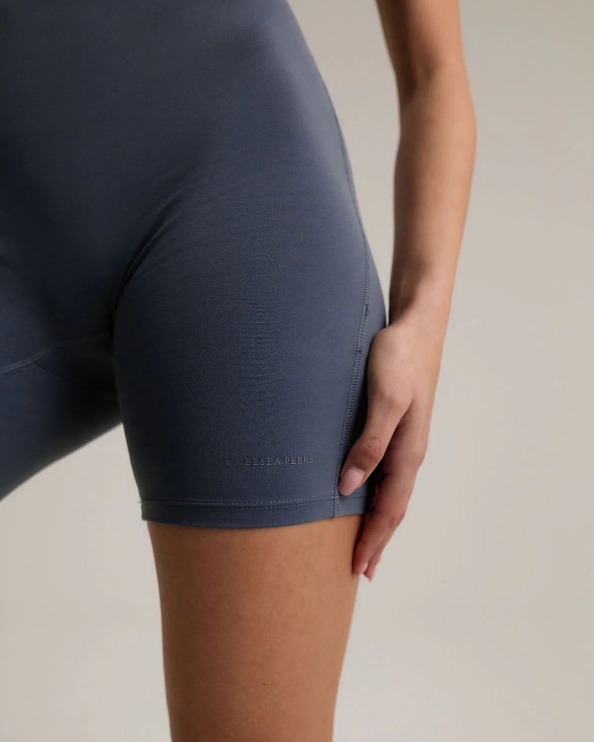 SoftSculpt Short Unitard - Charcoal - Image 3
