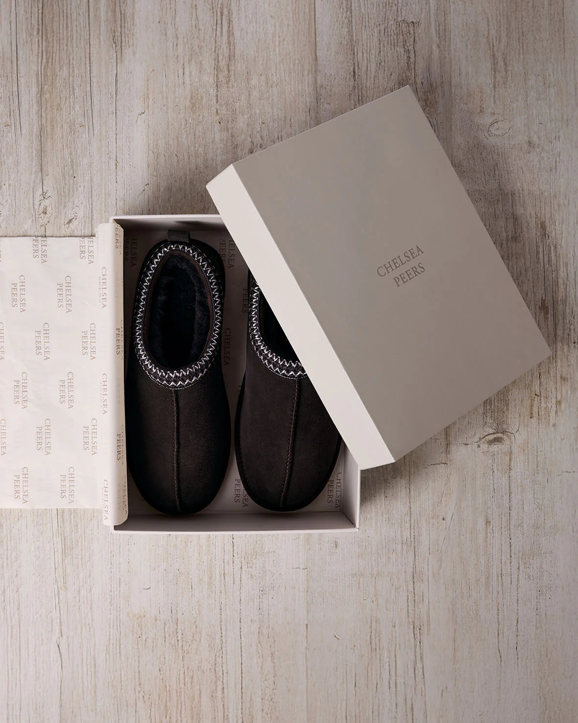 Suede Sheepskin Short Boot Slippers - Brown - Image 6