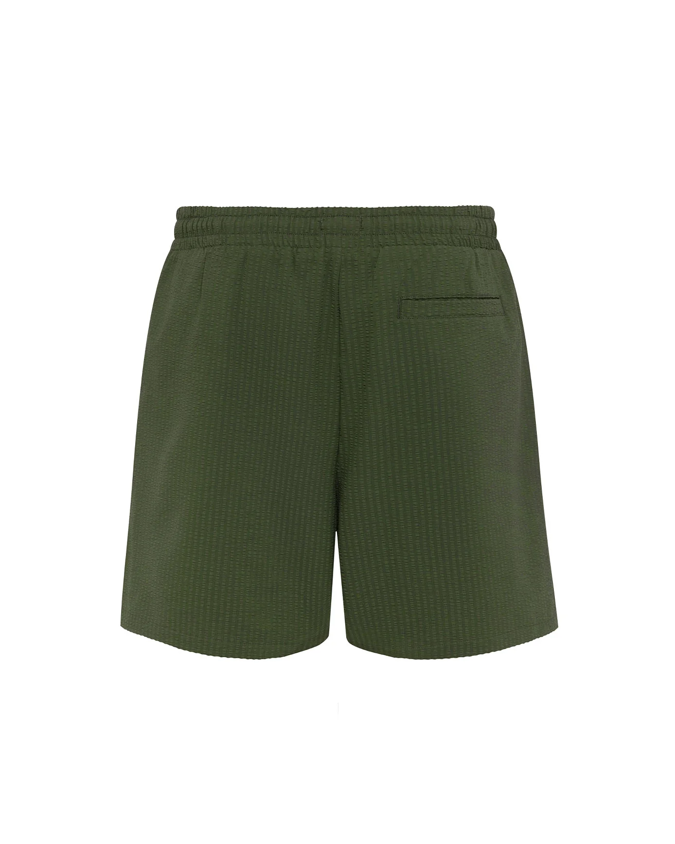 Textured Swim Shorts - Khaki - Image 6