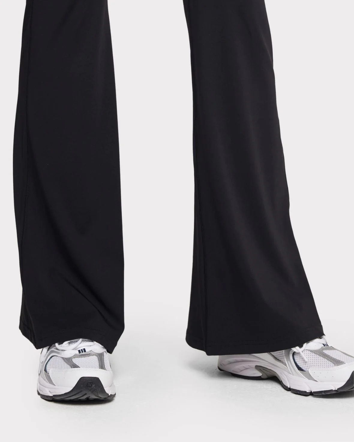 Tall Soft + Stretch High-Rise Flared Leggings - Black - Image 4