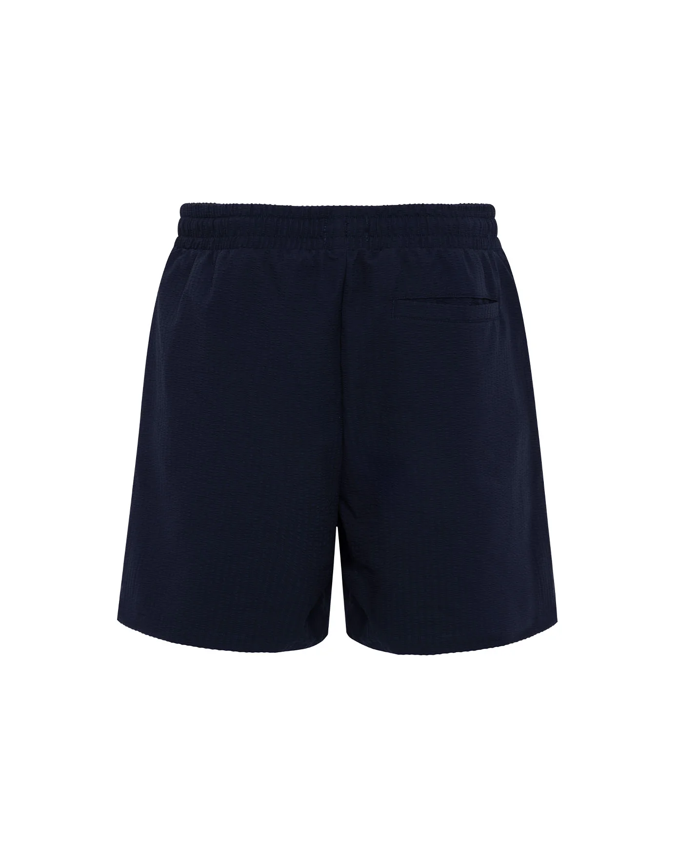 Textured Swim Shorts - Navy - Image 6