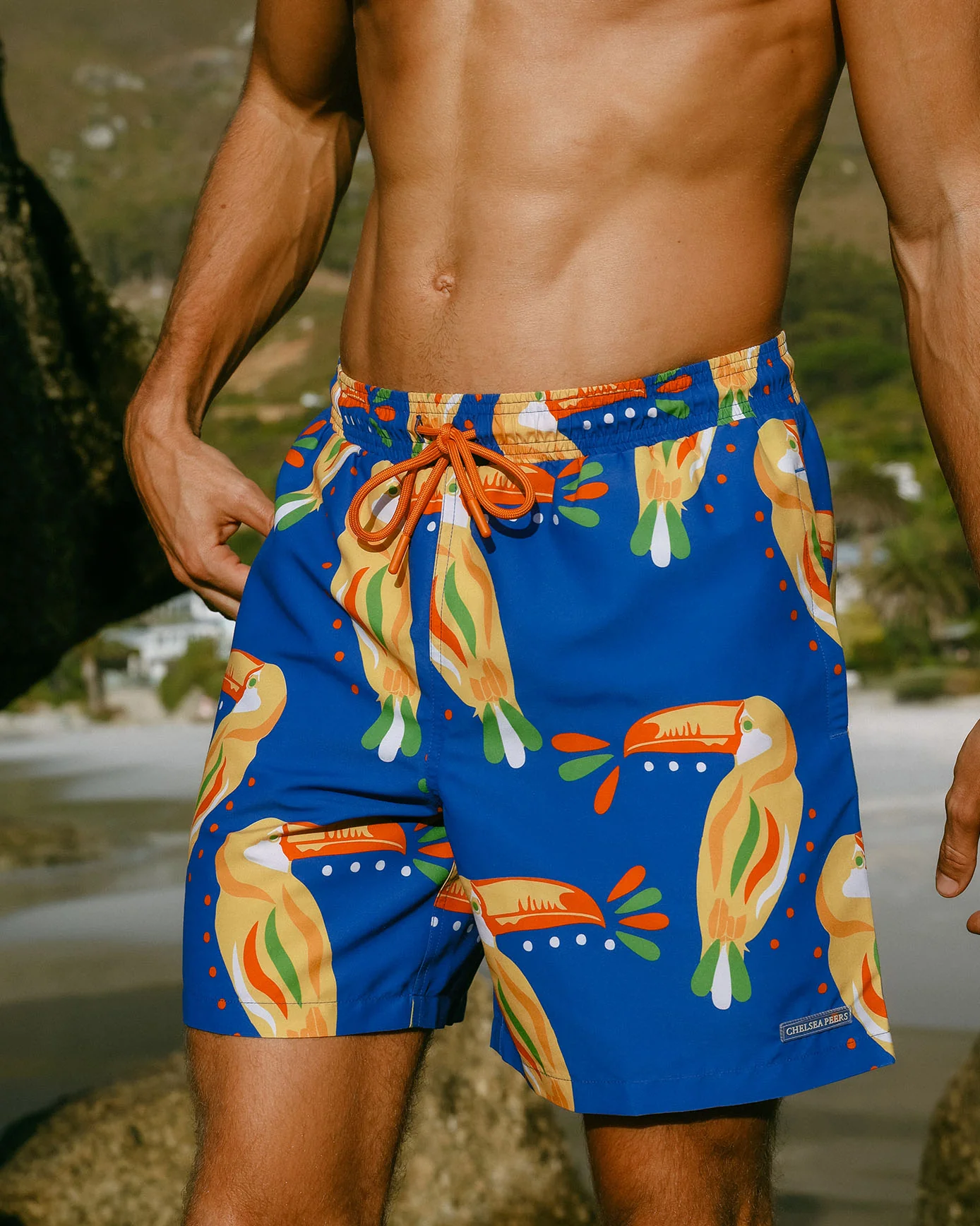 Toucan Print Swim Shorts - Image 4