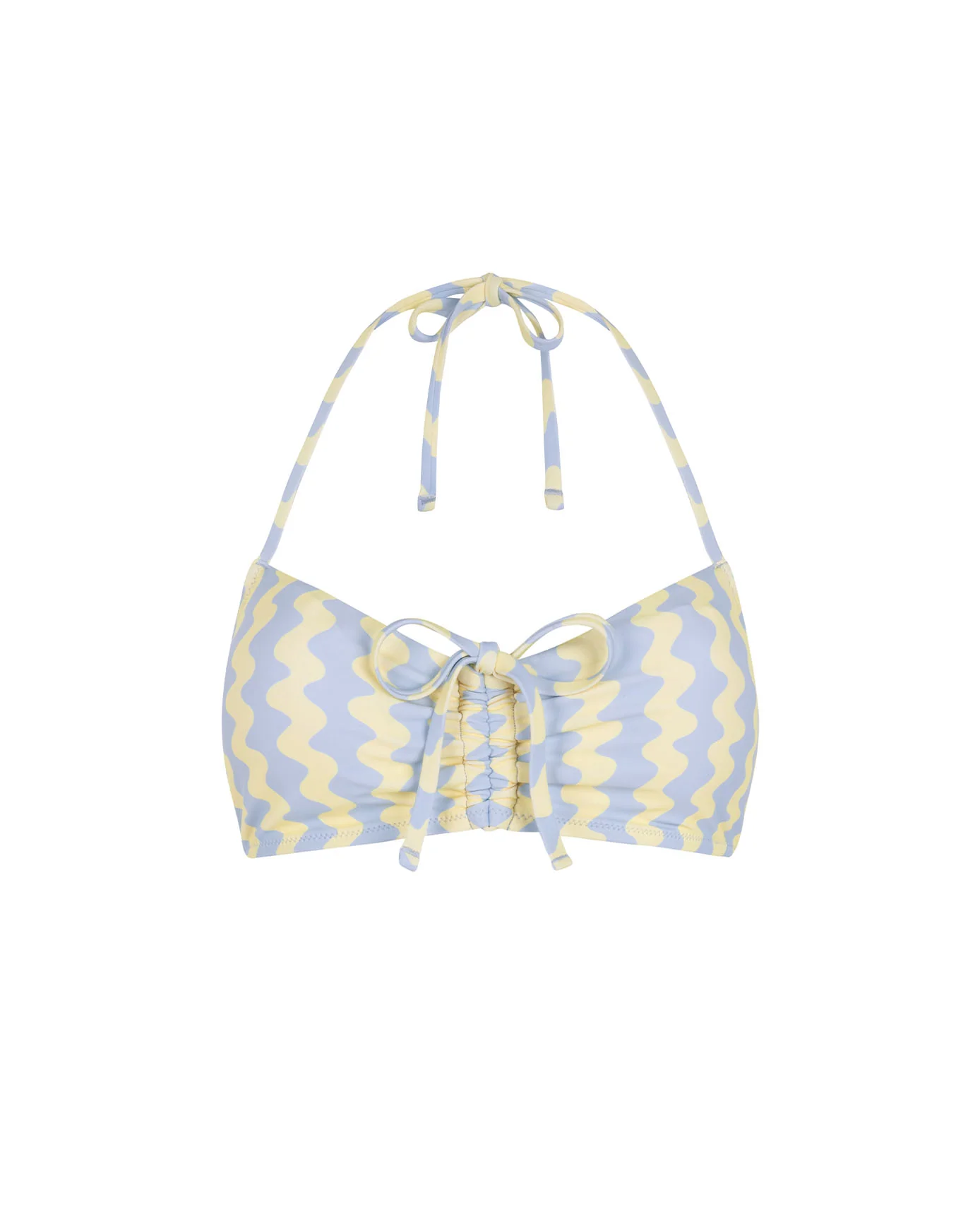 Wavy Stripe Bikini Top - Image 5
